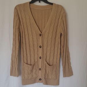 Cozy Cable Knit Cardigan